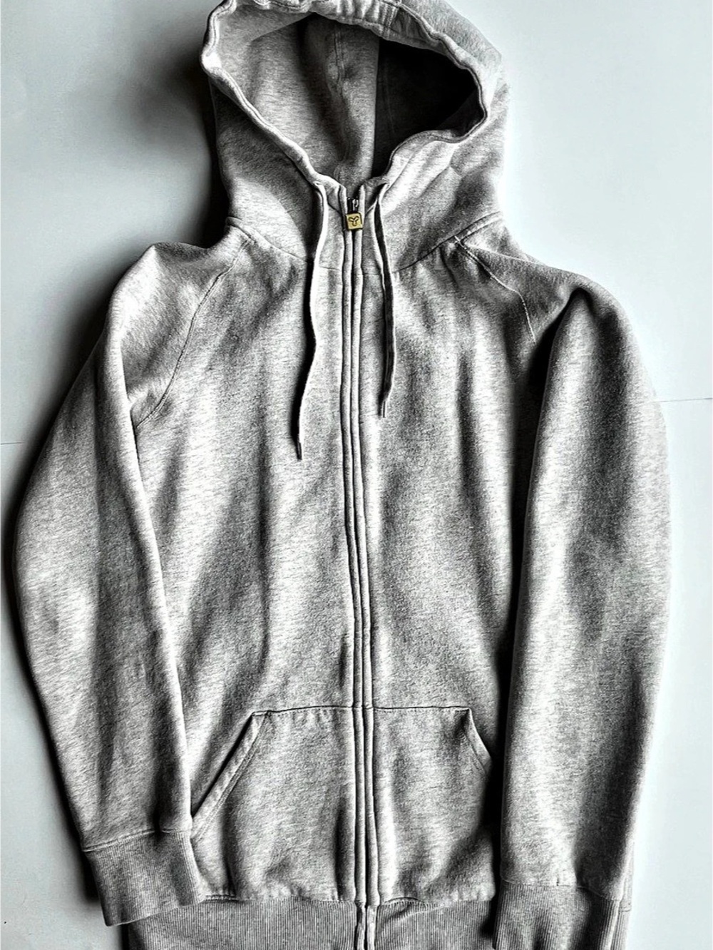 Tna Zip-Up Hoodie cream/Gray Size Medium